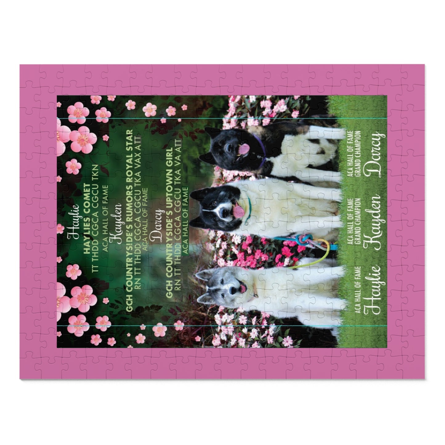 Custom Jigsaw Puzzle with Metal Box