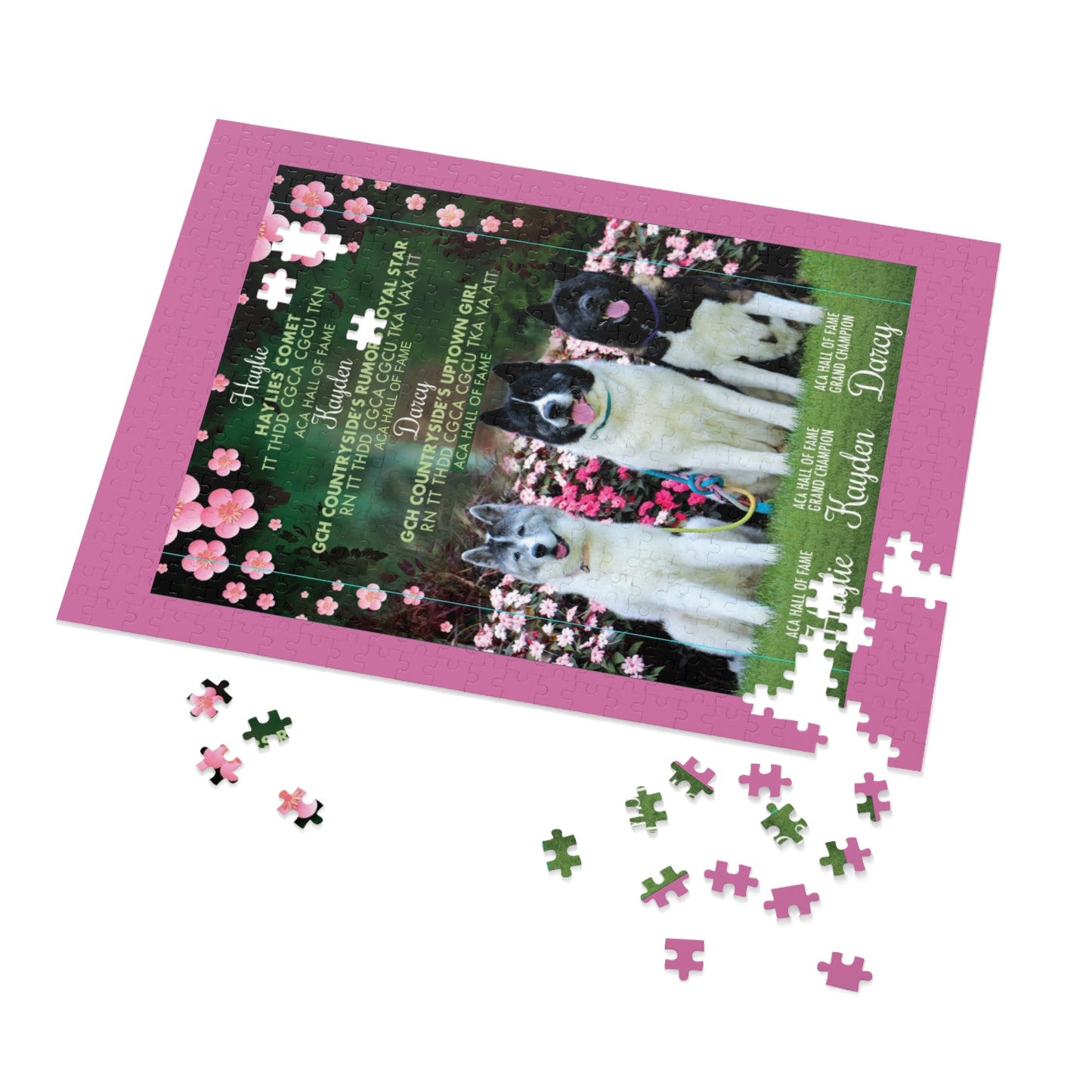 Custom Jigsaw Puzzle with Metal Box