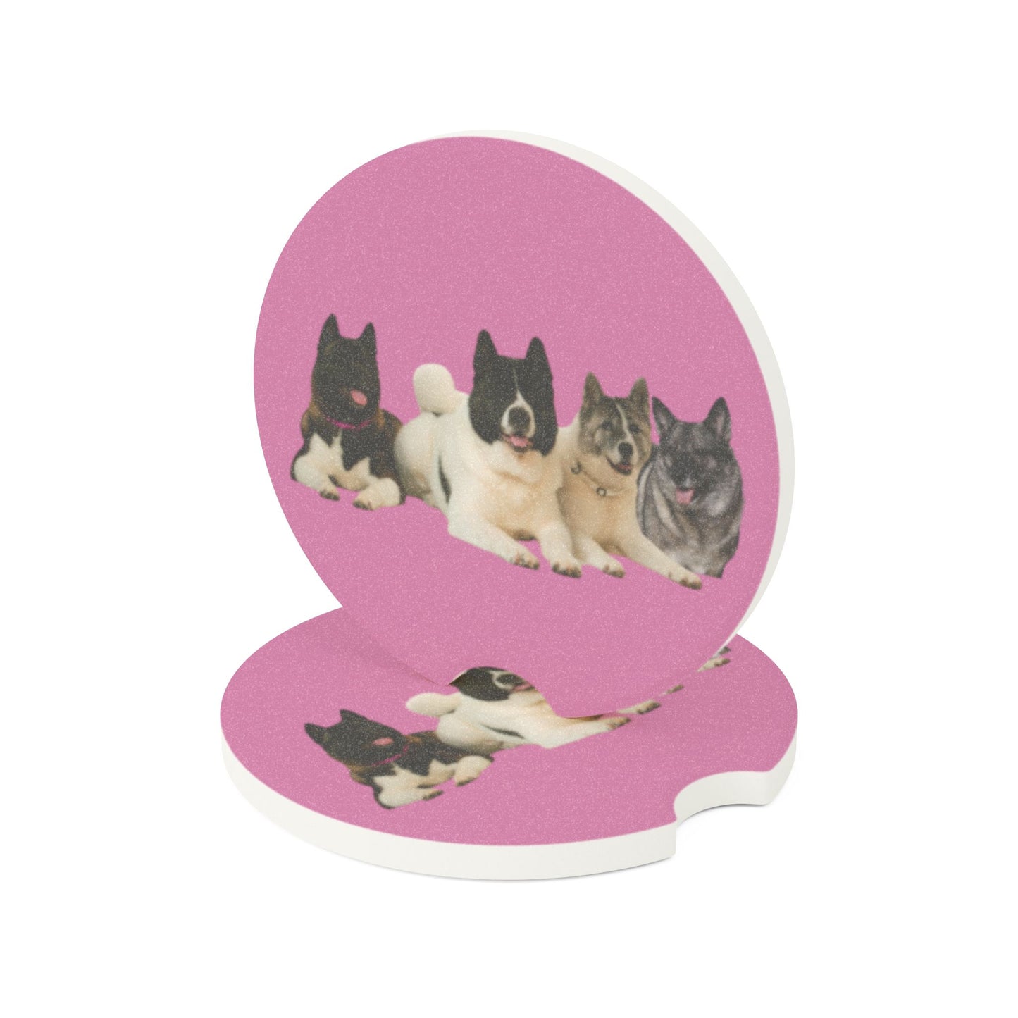 Car Coaster Custom Soapstone - Picture Kids, Dogs, Horses, or a Logo