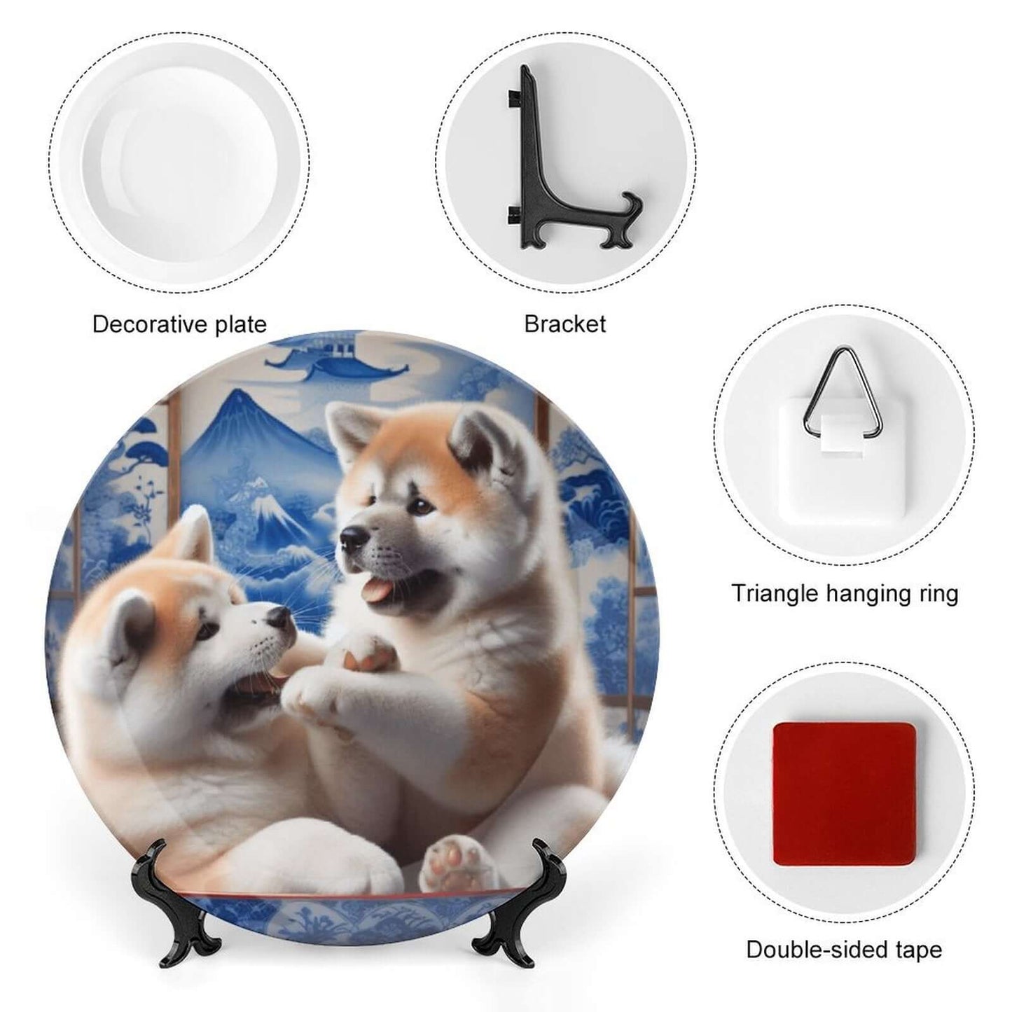 Customize Bone China Decorative Plate