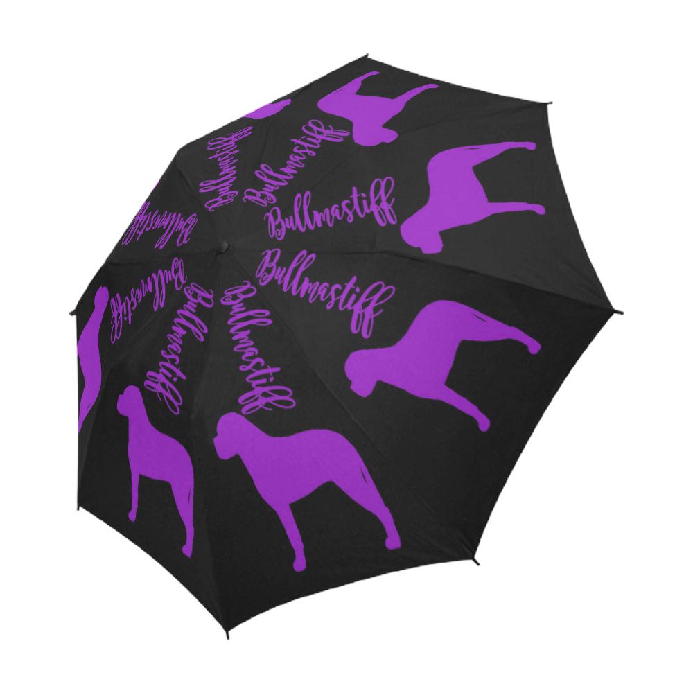 Bullmastiff Umbrella Semi-Automatic Foldable - WagALotBowWow