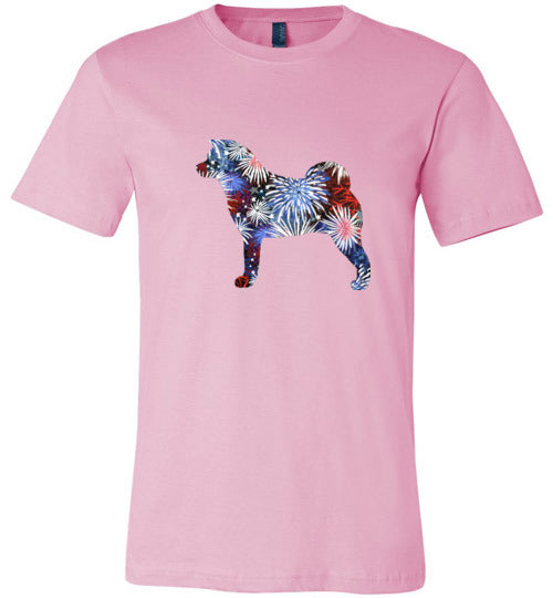 Akita Patriotic Youth Short Sleeve Shirt - WagALotBowWow