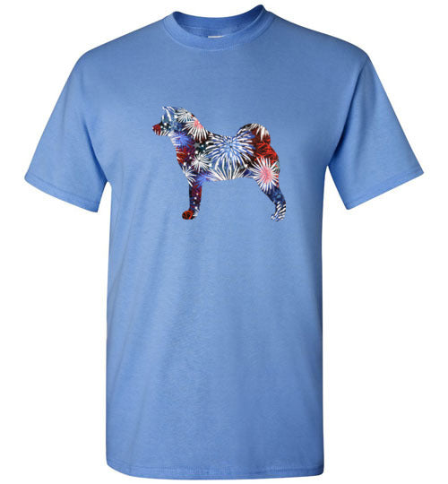 Akita Patriotic Youth Short Sleeve Shirt - WagALotBowWow