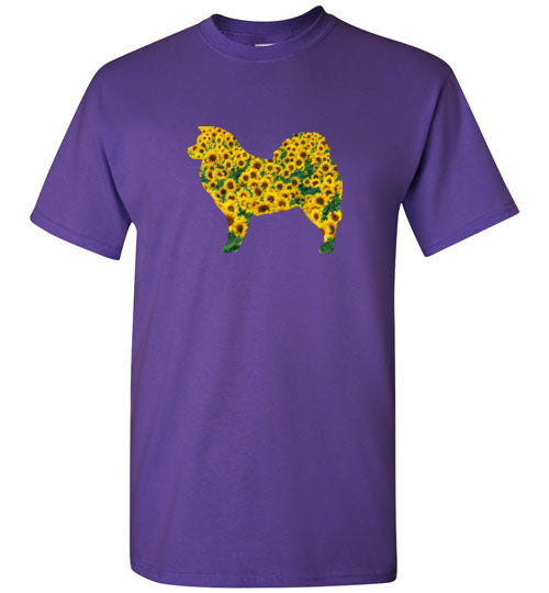 Sunflower Long Coat Unisex Gildan Short-Sleeve T-Shirt