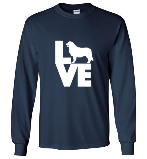LOVE Leonberger Gildan Long Sleeve T-Shirt - WagALotBowWow