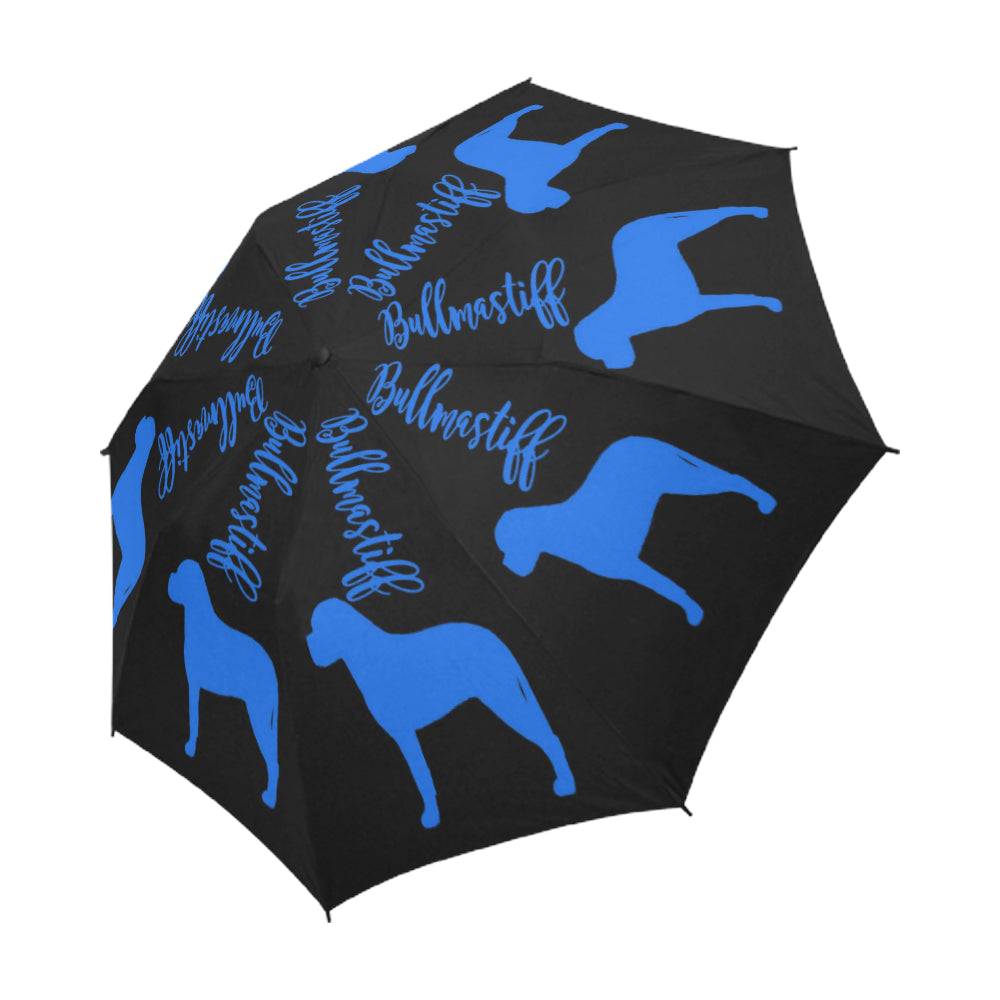 Bullmastiff Umbrella Semi-Automatic Foldable - WagALotBowWow
