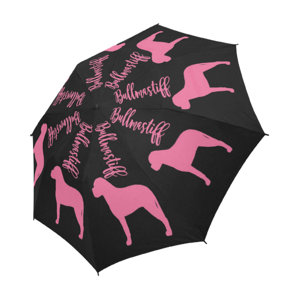 Bullmastiff Umbrella Semi-Automatic Foldable - WagALotBowWow