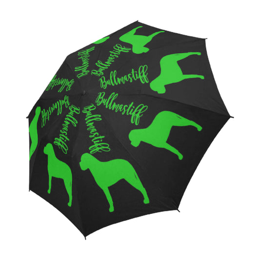 Bullmastiff Umbrella Semi-Automatic Foldable - WagALotBowWow