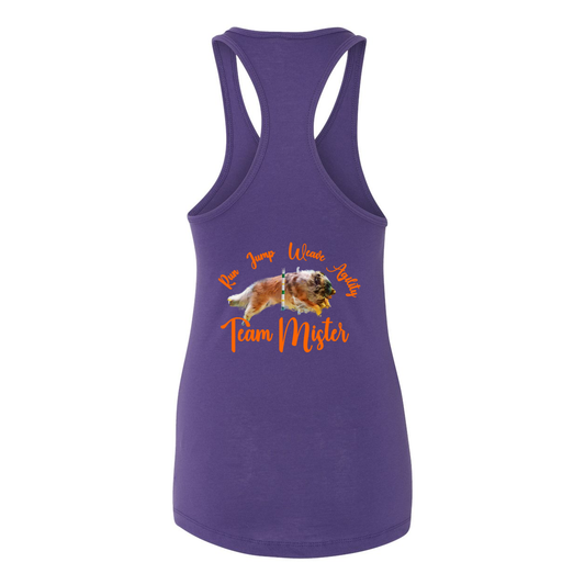 Orlando shirt2 Women's Ideal Racerback Tank - WagALotBowWow