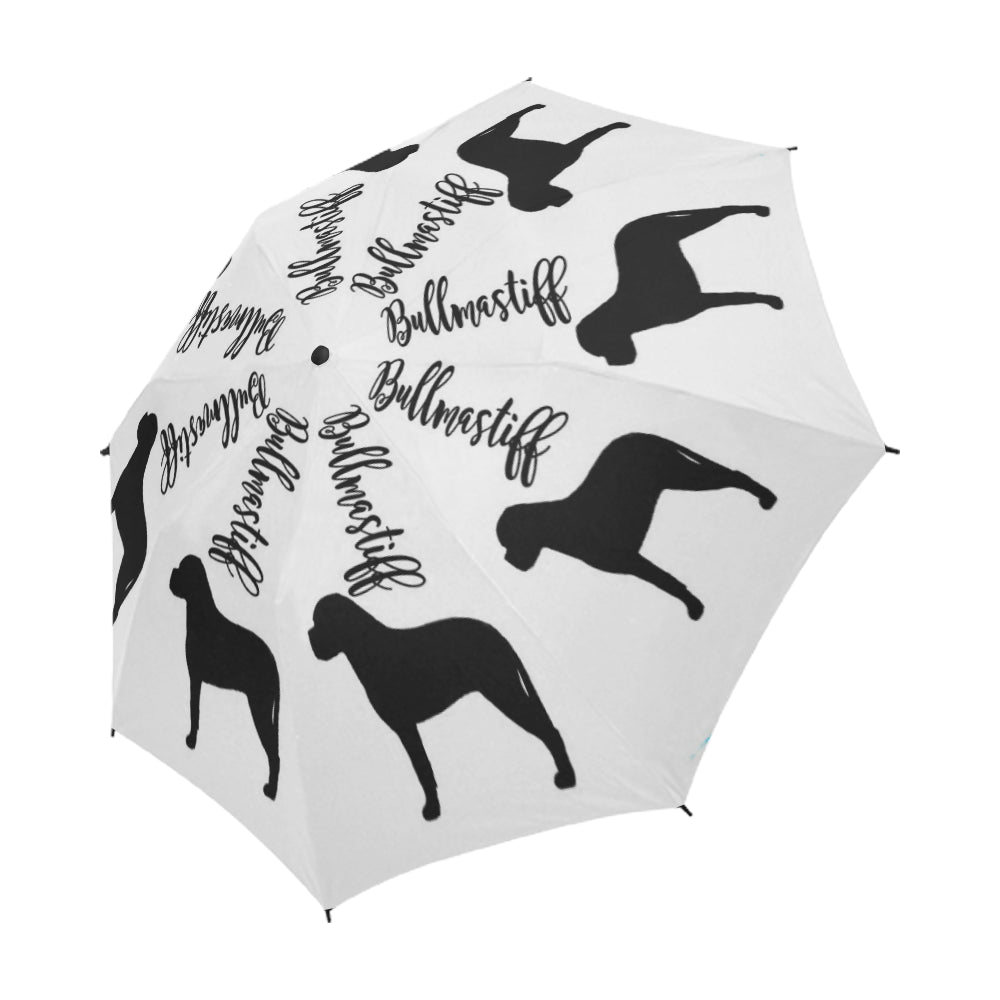Bullmastiff Umbrella Semi-Automatic Foldable - WagALotBowWow
