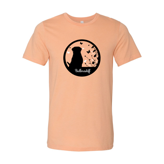 Bullmastiff Flowers Unisex SS 2XL,3XL,4XL - WagALotBowWow