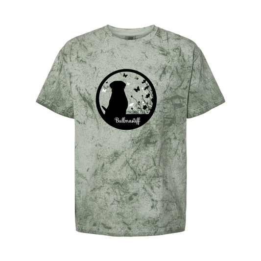Bullmastiff Flowers Colorblast T-Shirt - WagALotBowWow