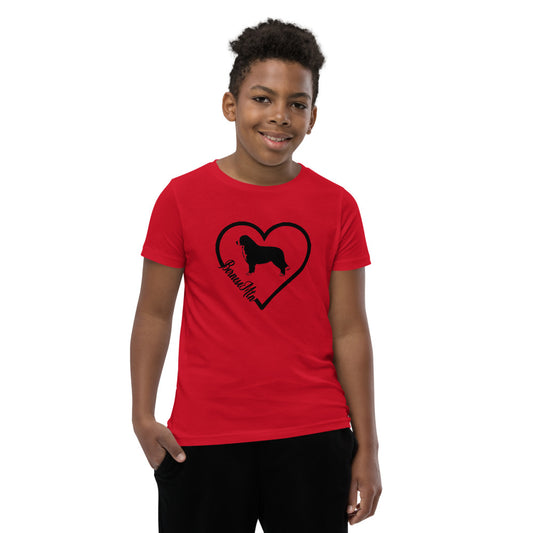 Bernese Mtn Youth Short Sleeve T-Shirt - WagALotBowWow