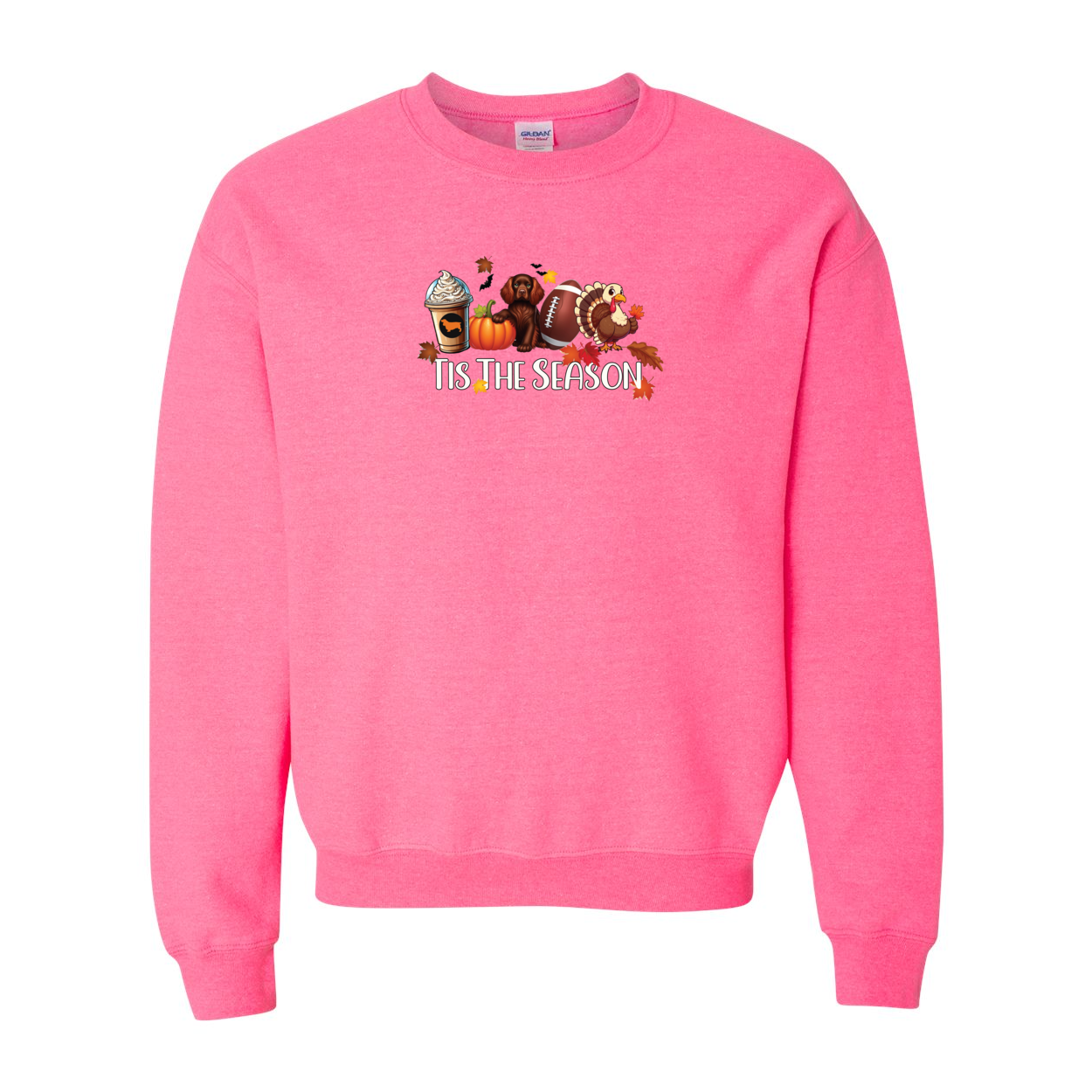 Sussex Tis The Season Fall Heavy Blend Crewneck Sweatshirt