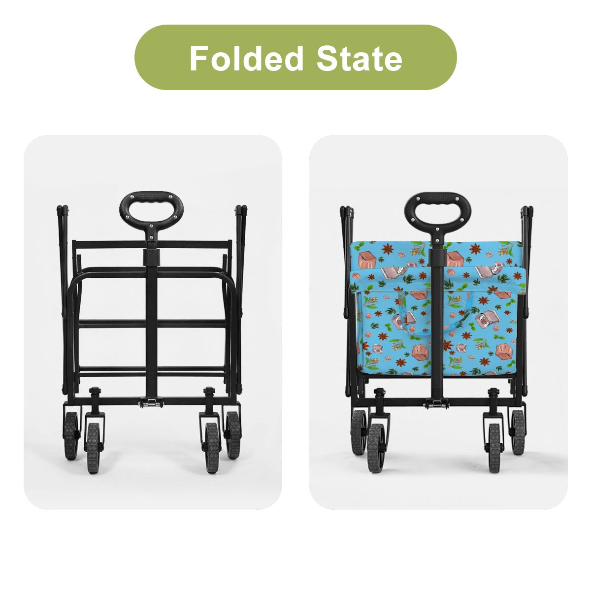 Scent Work Pattern Wagons Custom Carts Foldable (Made in USA)
