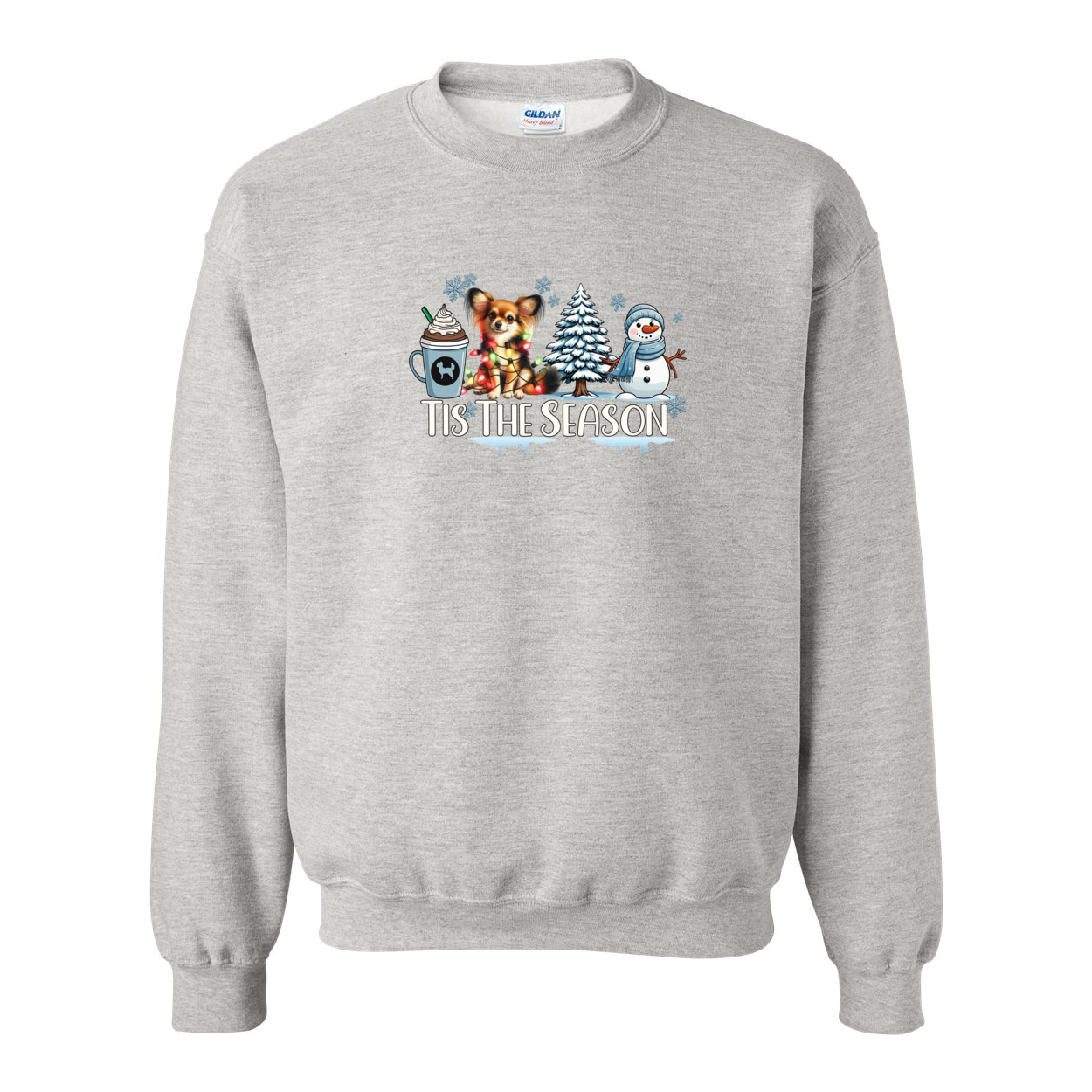 Russian Toy Tis The Season Winter Heavy Blend Crewneck Sweatshirt