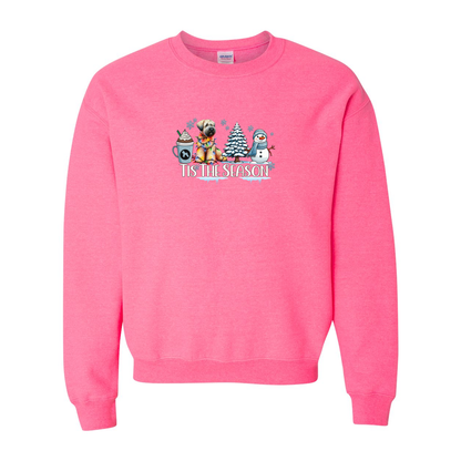 SCWT Tis The Season Winter Heavy Blend Crewneck Sweatshirt