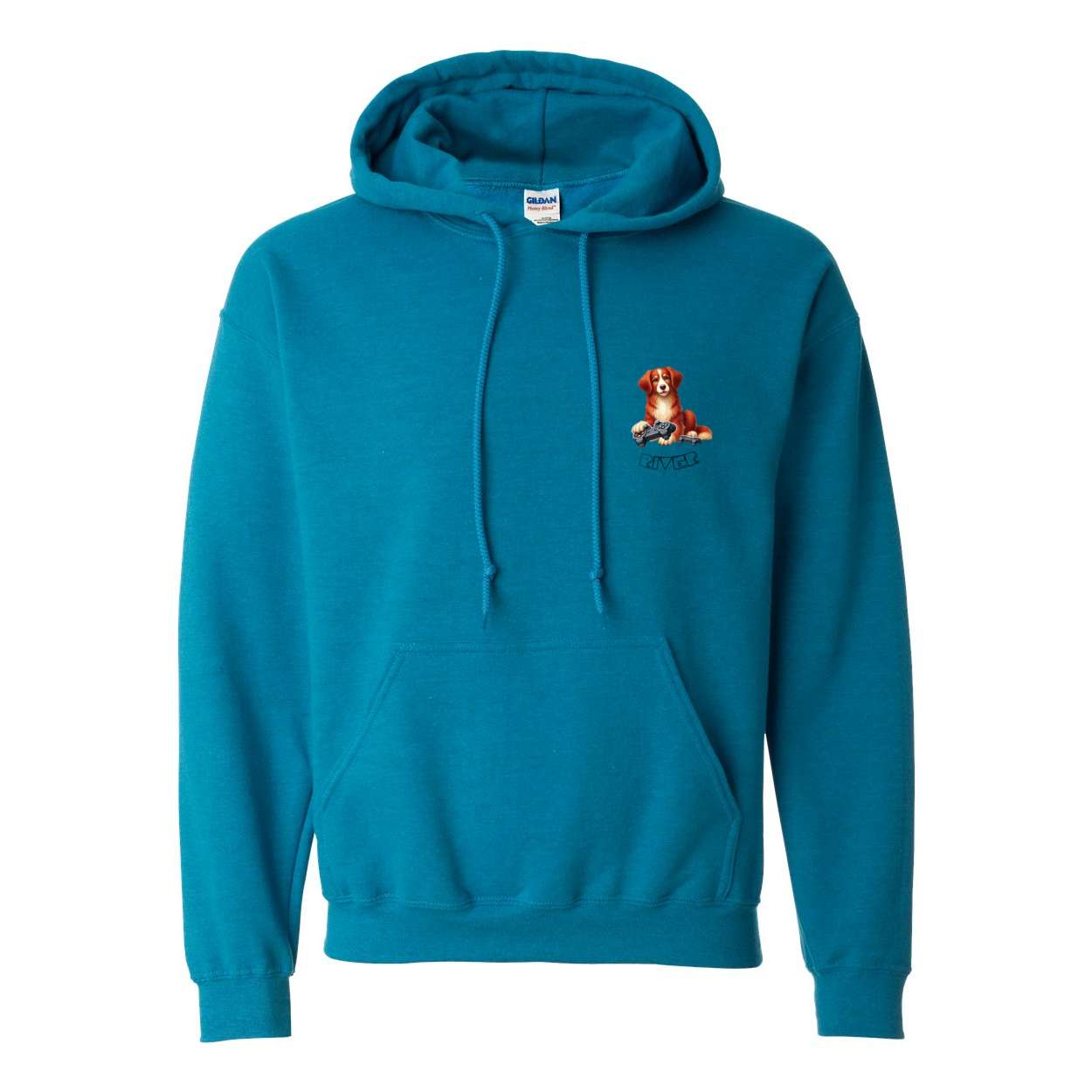 River Maze Scent Heavy Blend Hooded Sweatshirt