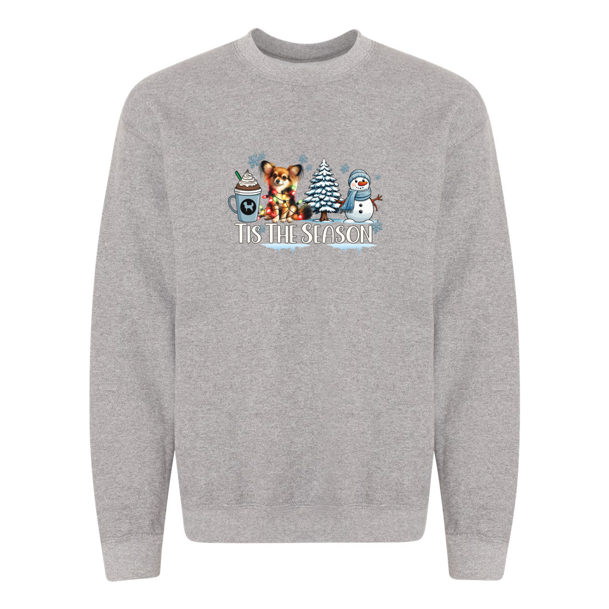 Russian Toy Tis The Season Winter Heavy Blend Crewneck Sweatshirt