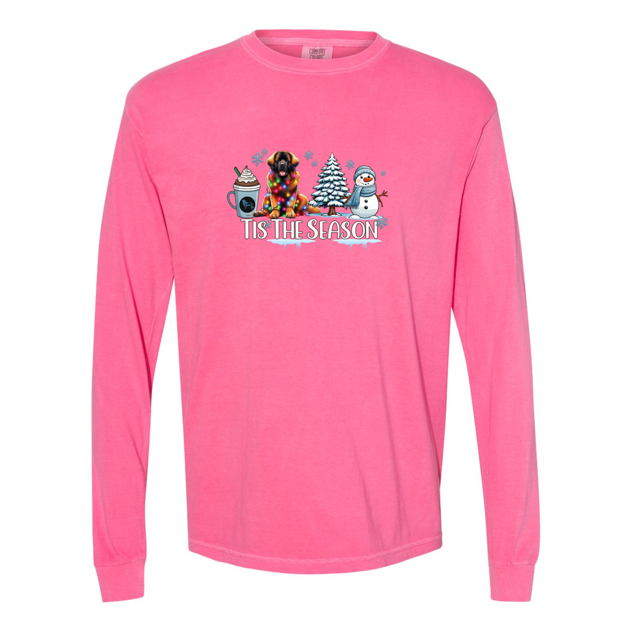 Leonberger Tis The Season Winter Long Sleeve T-Shirt