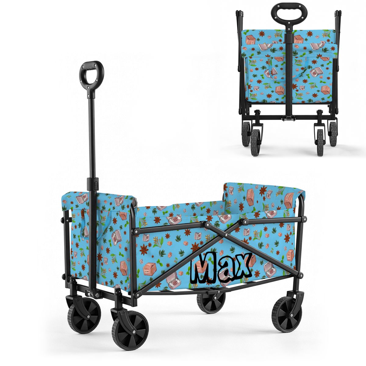 Scent Work Pattern Wagons Custom Carts Foldable (Made in USA)