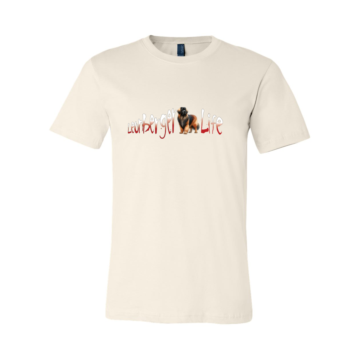 Leonberger Life Red/White Unisex SS Jersey Tee