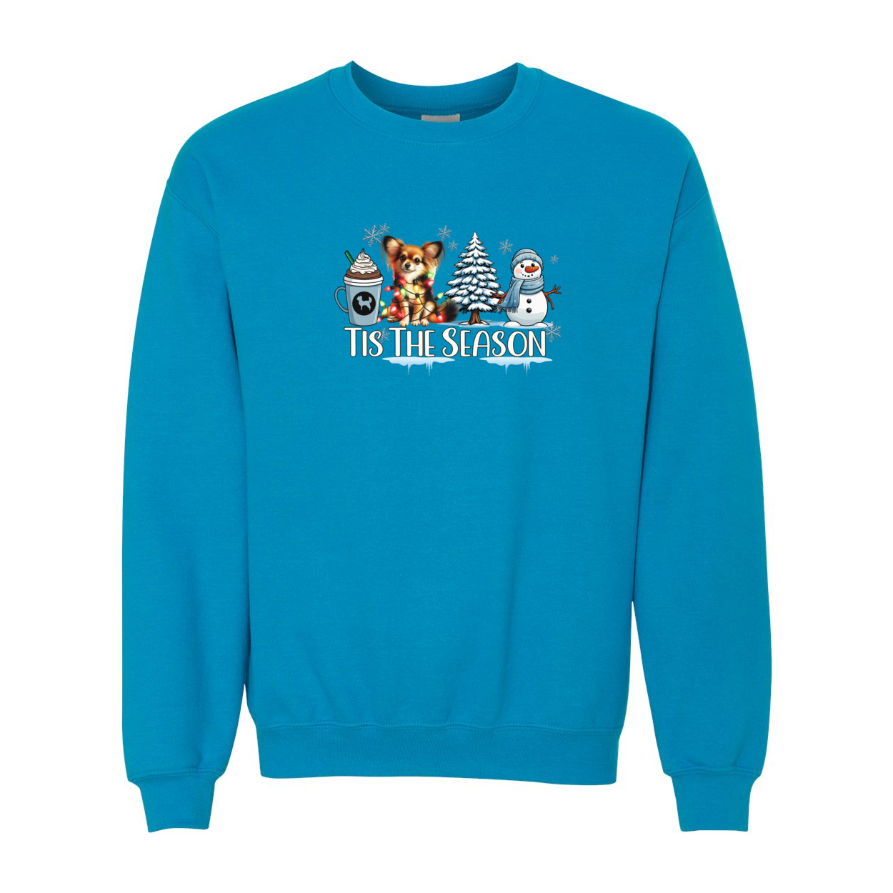 Russian Toy Tis The Season Winter Heavy Blend Crewneck Sweatshirt