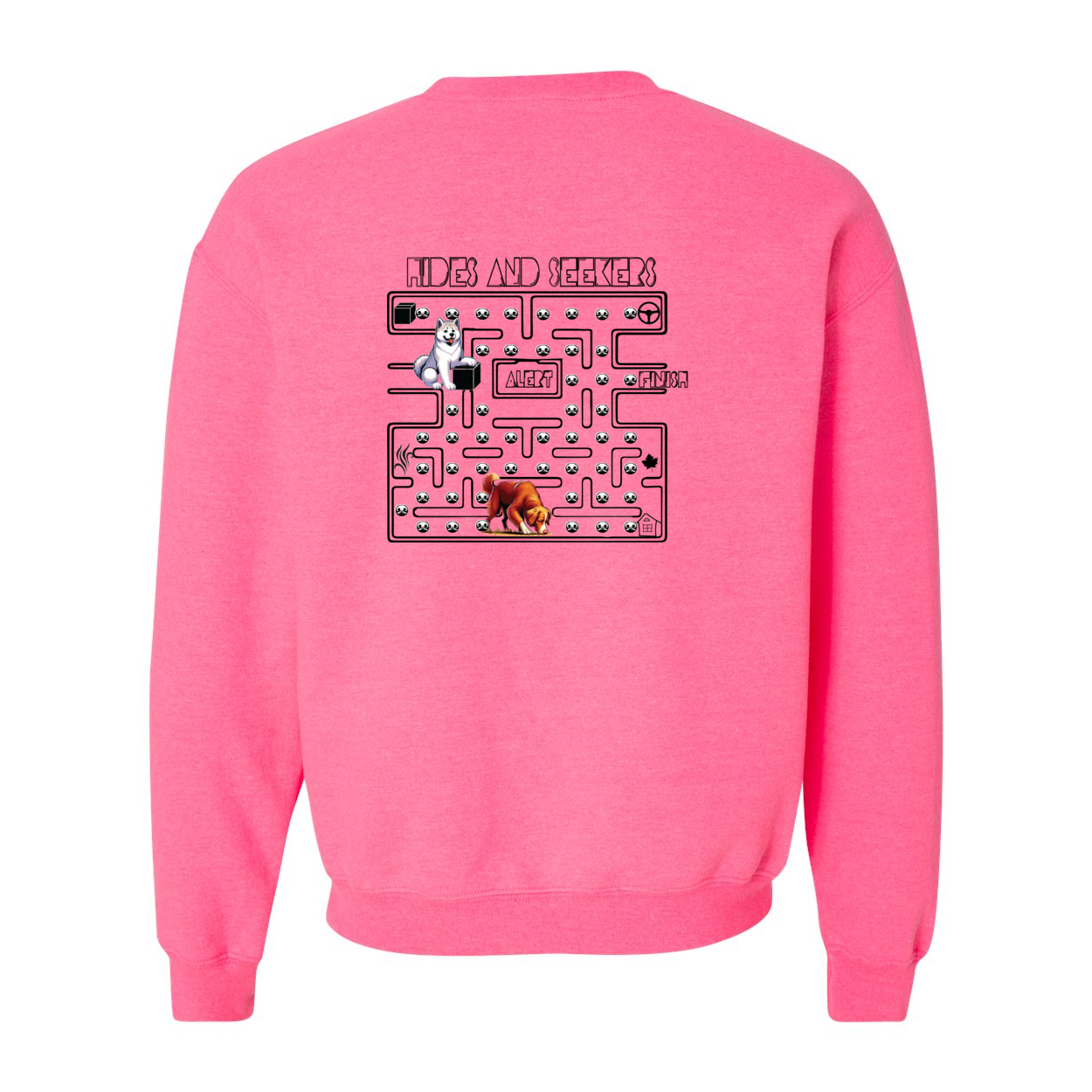 River Maze Scent Heavy Blend Crewneck Sweatshirt