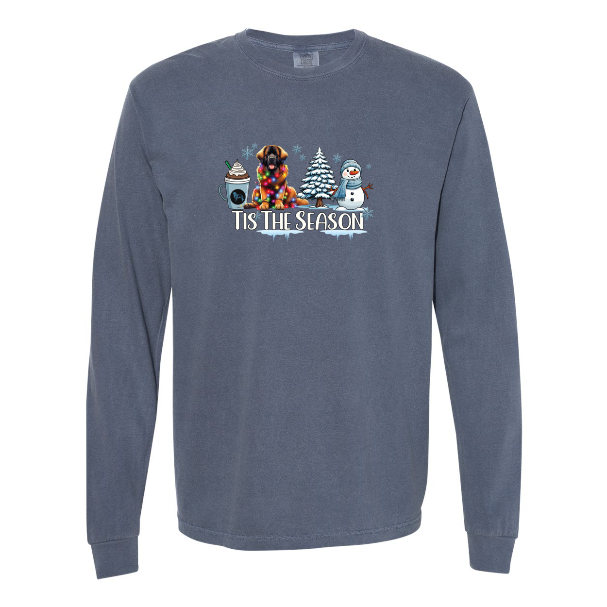 Leonberger Tis The Season Winter Long Sleeve T-Shirt