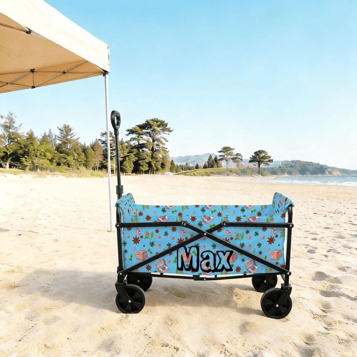Scent Work Pattern Wagons Custom Carts Foldable (Made in USA)
