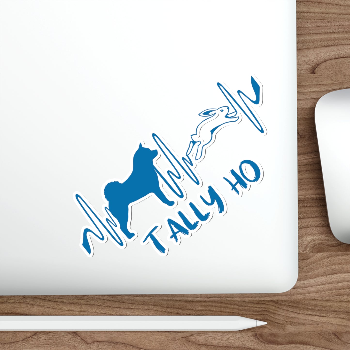 Akita Tally Ho Die-Cut Stickers