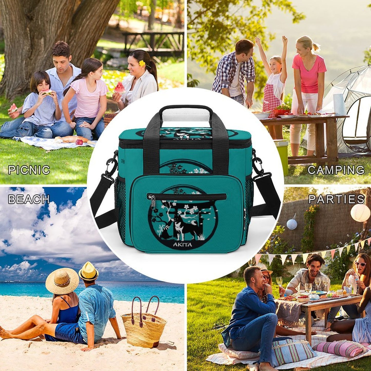 Custom Design Camping Cooler Bag