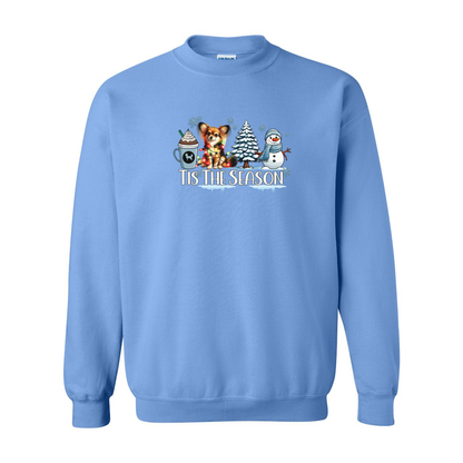 Russian Toy Tis The Season Winter Heavy Blend Crewneck Sweatshirt