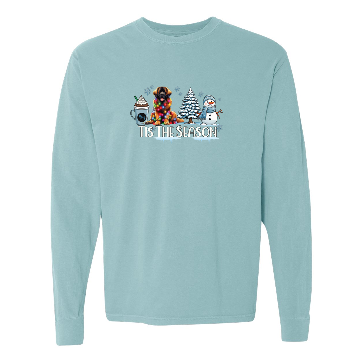 Leonberger Tis The Season Winter Long Sleeve T-Shirt