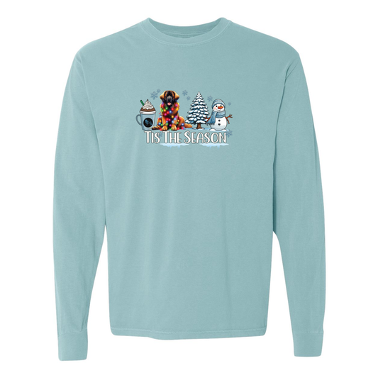 Leonberger Tis The Season Winter Long Sleeve T-Shirt