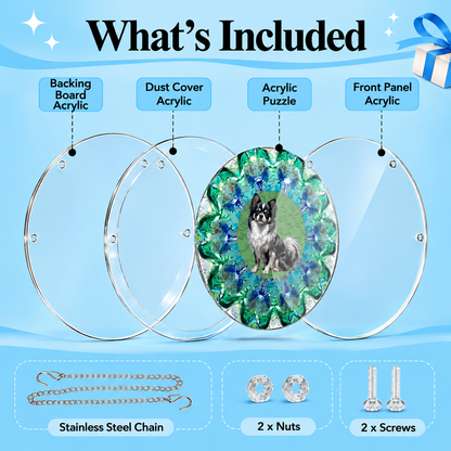 Acrylic Puzzle Suncatcher