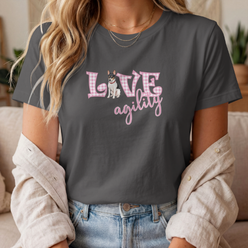 LOVE Agility Unisex Short Sleeve Jersey Tee