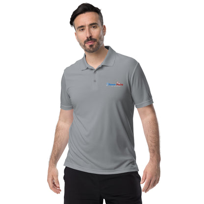 Paws and Purrs adidas performance polo shirt