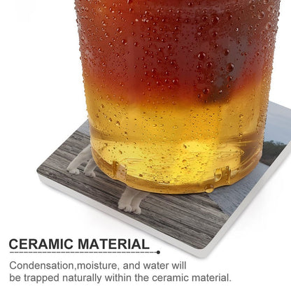 Custom Ceramic Coasters (Square)