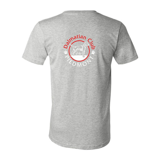 Dalmatian Club Unisex Short Sleeve V-Neck Jersey Tee