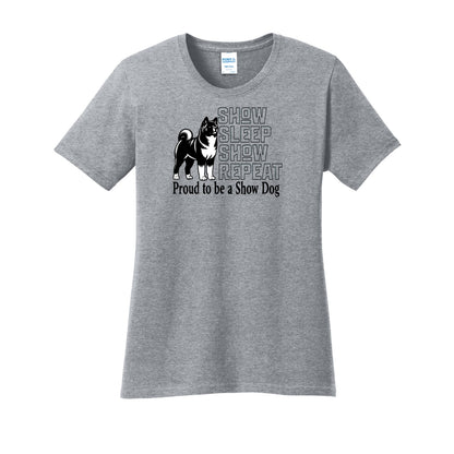 Show Repeat Port & Co™ LPC54 Women's Core Cotton Tee