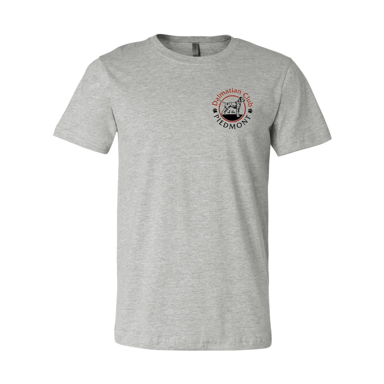 Dal Club RedBlack letters Unisex Short Sleeve Jersey Tee 3001