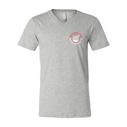 Dalmatian Club Unisex Short Sleeve V-Neck Jersey Tee