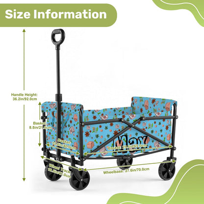 Scent Work Pattern Wagons Custom Carts Foldable (Made in USA)