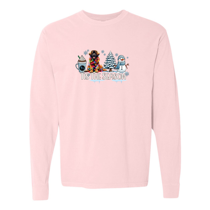 Leonberger Tis The Season Winter Long Sleeve T-Shirt