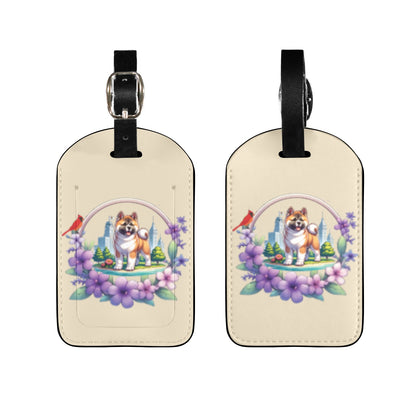 IL Akita Luggage Tag