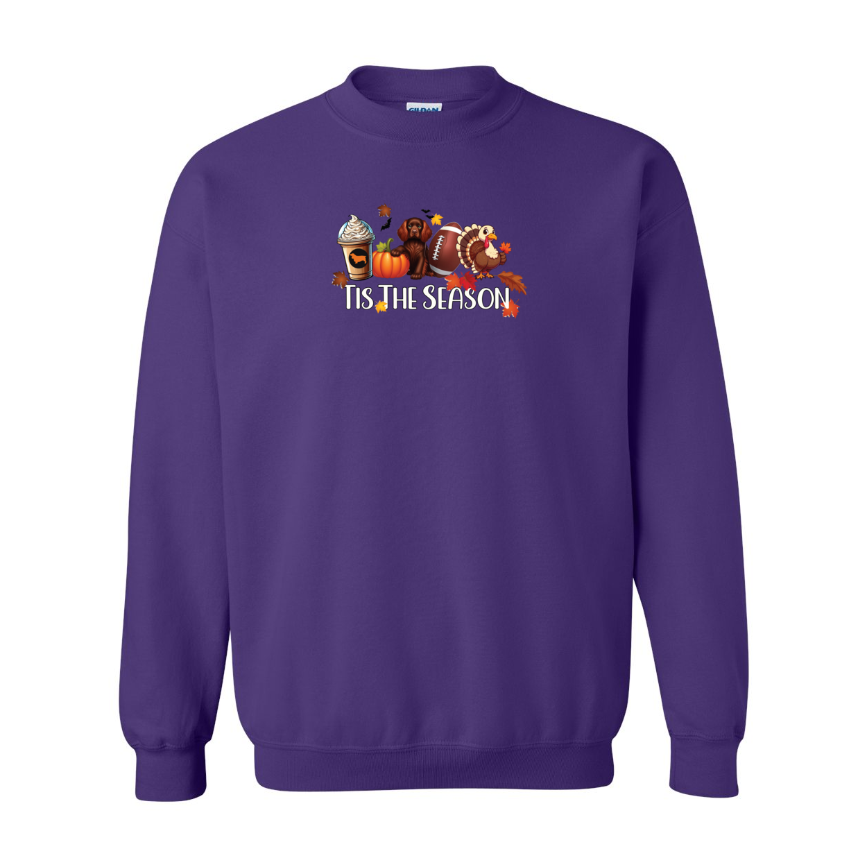 Sussex Tis The Season Fall Heavy Blend Crewneck Sweatshirt