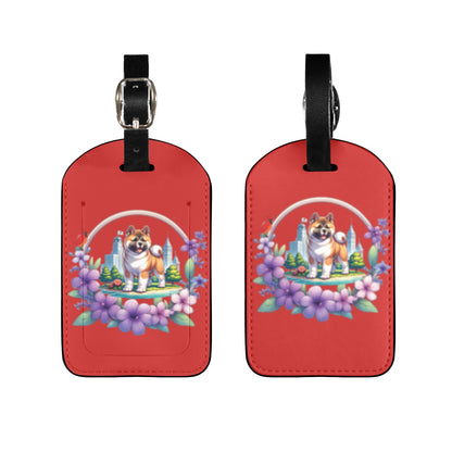 IL Akita Luggage Tag