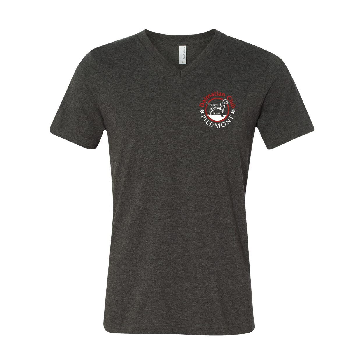 Dalmatian Club Unisex Short Sleeve V-Neck Jersey Tee