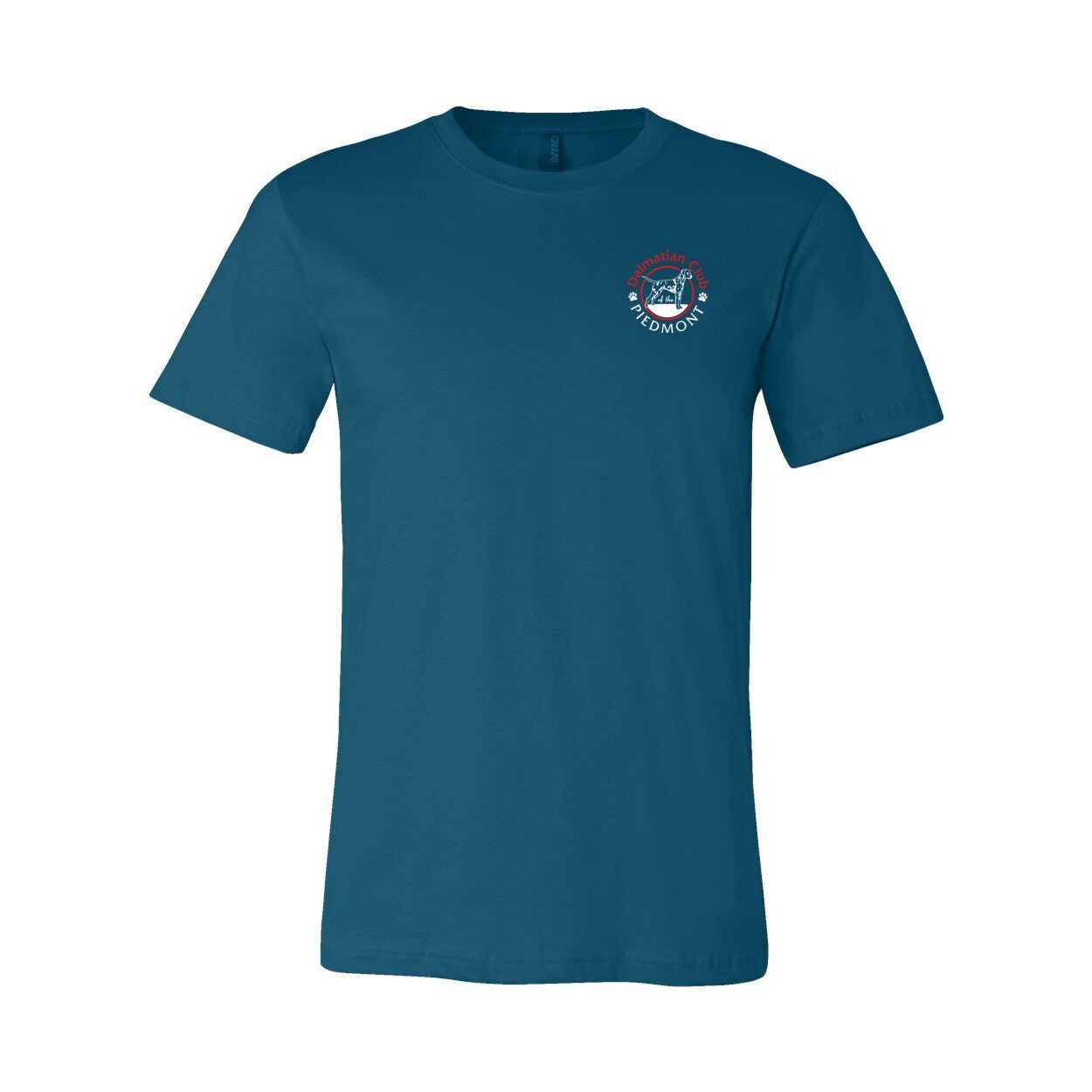 Dal Club Front Back Red White 3001 Unisex Short Sleeve Jersey Tee